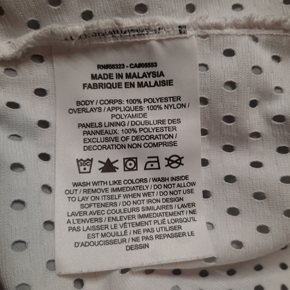 NIKE AIR Girls (Large) Sports Wearomens Short Sleeve Dress Black White - Picture 8 of 9